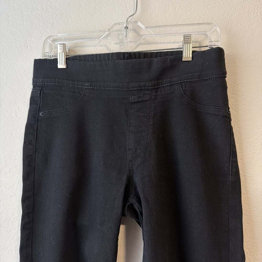 Old Navy Rockstar Super Skinny Jeggings Womens 8 Black Mid Rise Stretch comfy - Picture 2 of 5